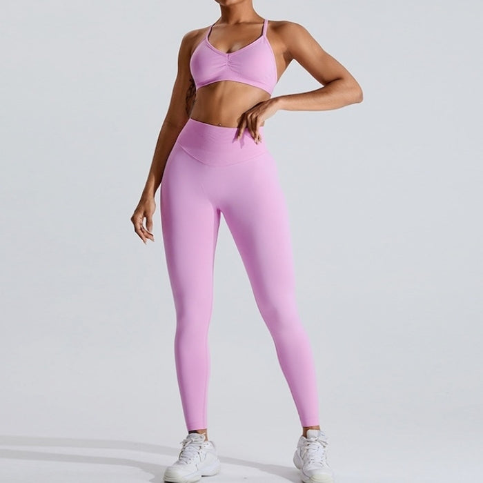 SOLUNA™ CROSSBACK SET – LEGGINGS + BRA