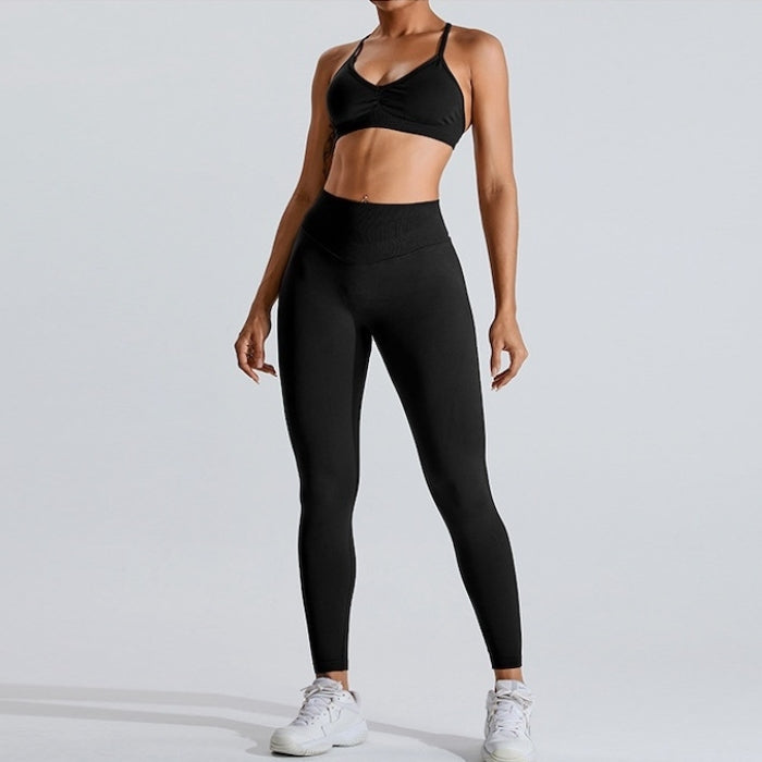 SOLUNA™ CROSSBACK SET – LEGGINGS + BRA