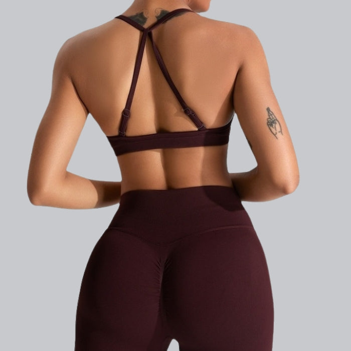 SOLUNA™ CROSSBACK SET – LEGGINGS + BRA