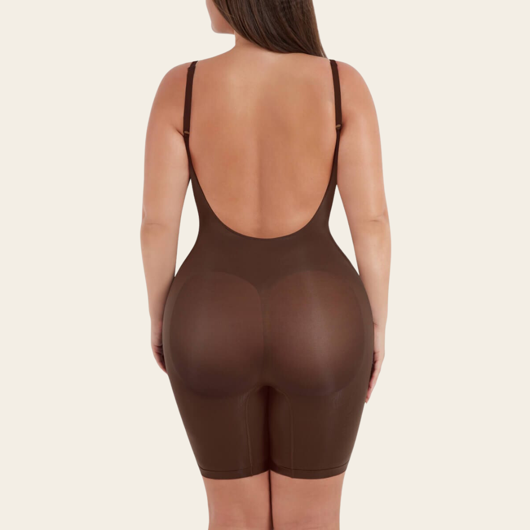 SCULPTESSENCE™  FULL BODYSUIT OPEN BACK