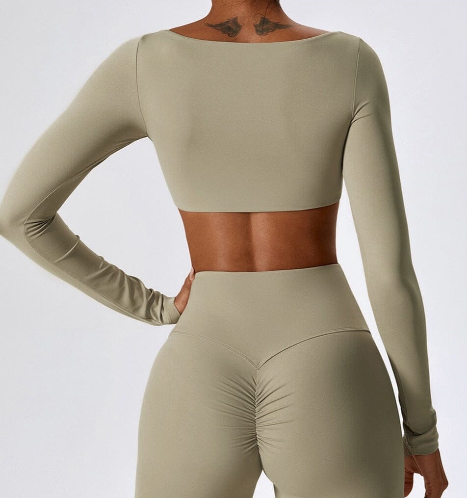 STELLA™ LONG SLEEVE CROP TOP