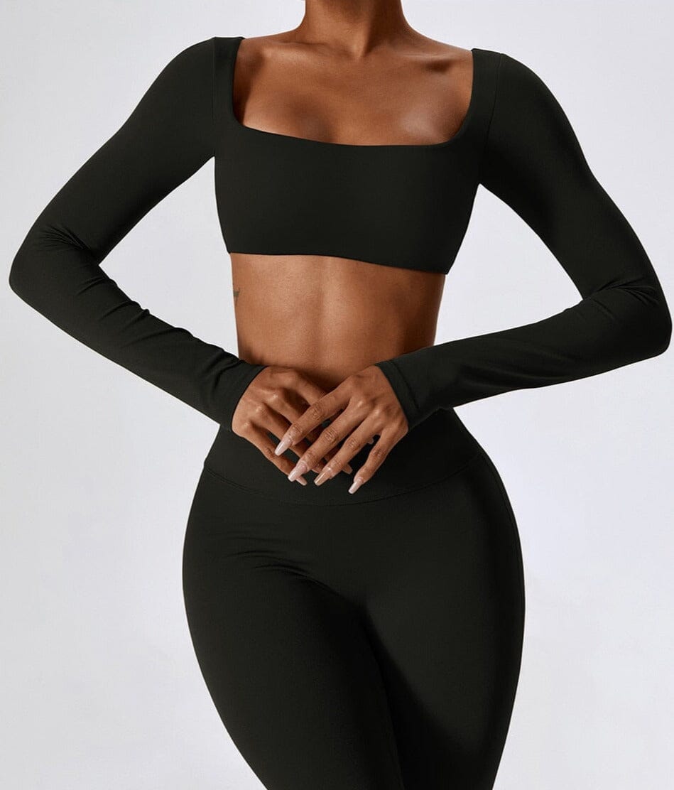 STELLA™ LONG SLEEVE CROP TOP