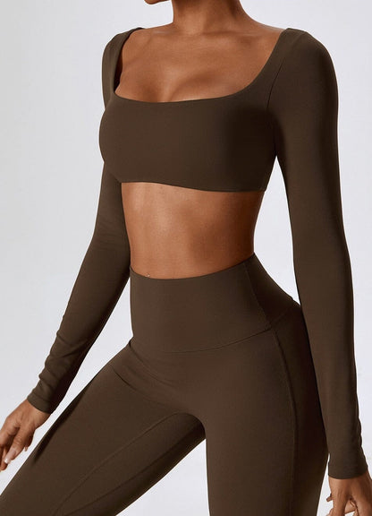 STELLA™ LONG SLEEVE CROP TOP
