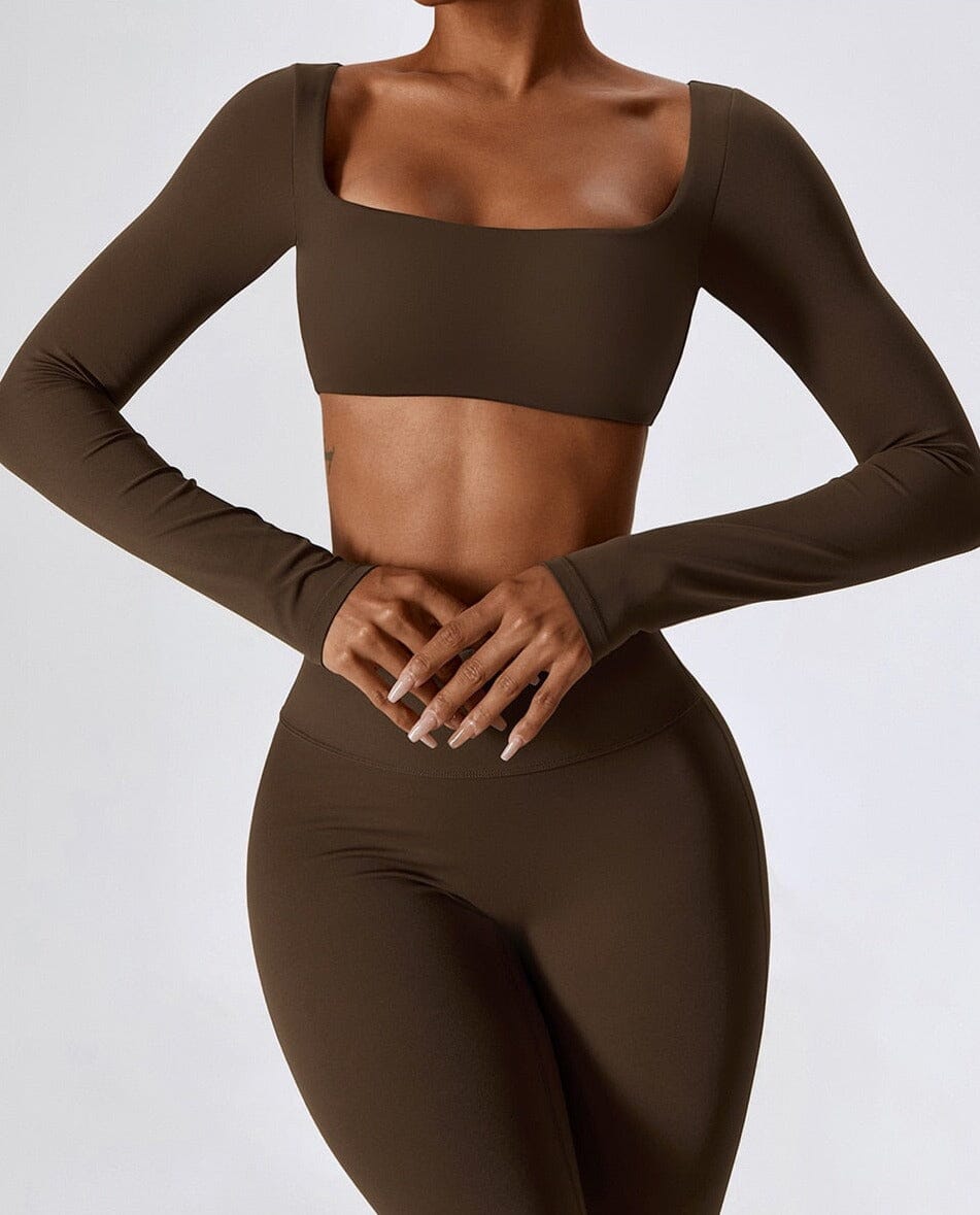 STELLA™ LONG SLEEVE CROP TOP