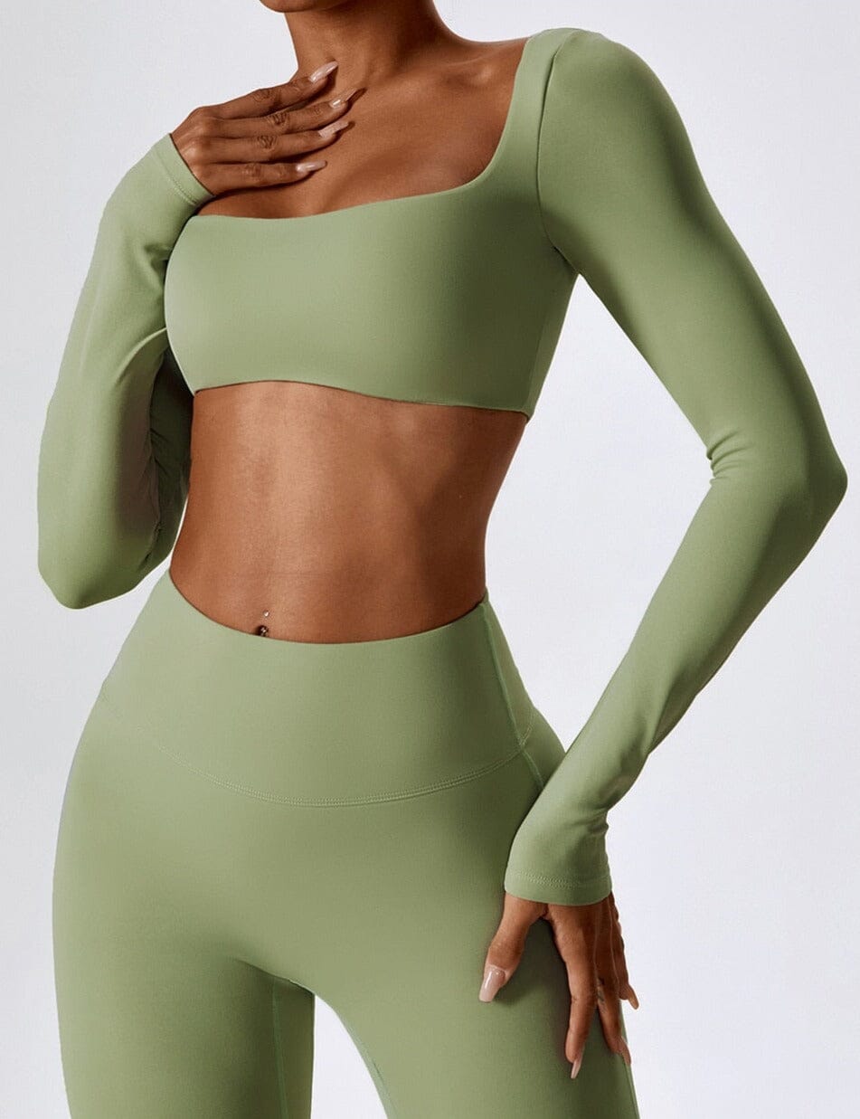 STELLA™ LONG SLEEVE CROP TOP